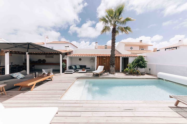 Villa In Comporta Village With Heated Pool - コンポルタ