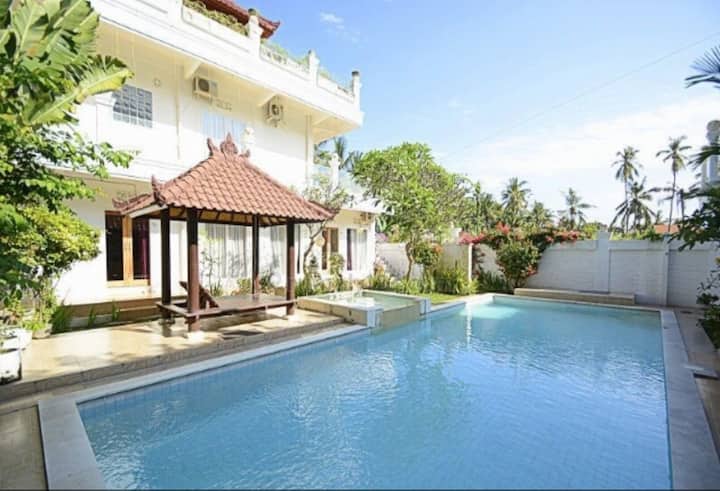 ⭐Private♥tropical Paradise⭐5br♥free Bfast& Laundry - Bali