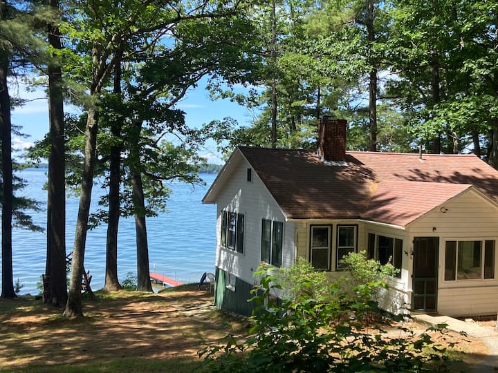 Sebago Lake Private Cottage On The Water - Maine Wildlife Park, Gray