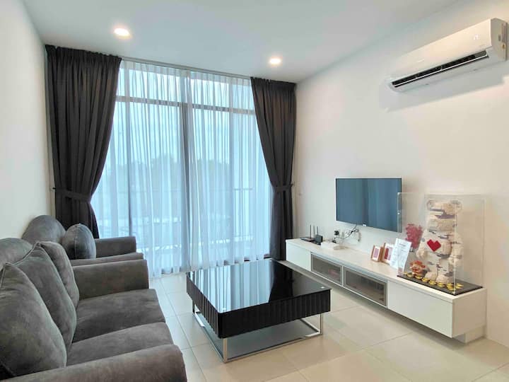 *New* 6pax Cozy Modern Apartment@yarra Park - 쿠칭
