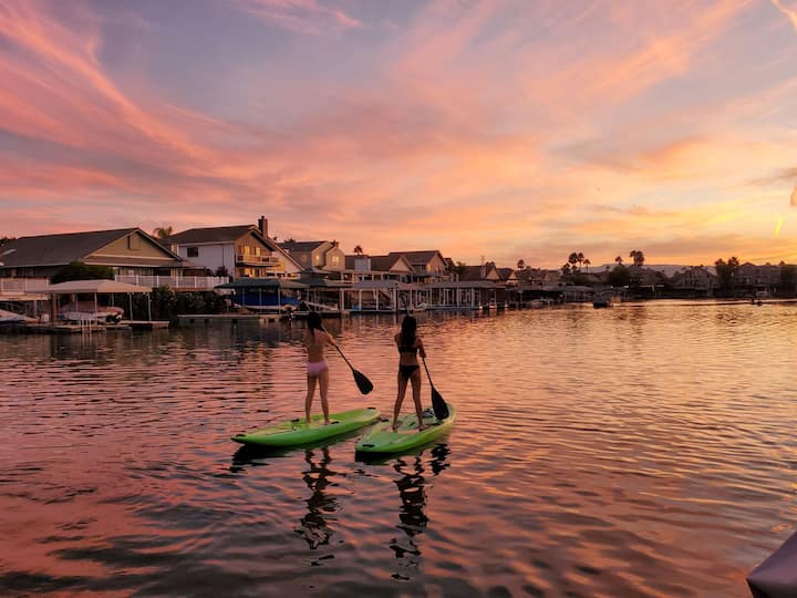 Waterfront Home 🚣 Paddleboat, Paddleboard & Kayak - Discovery Bay, CA