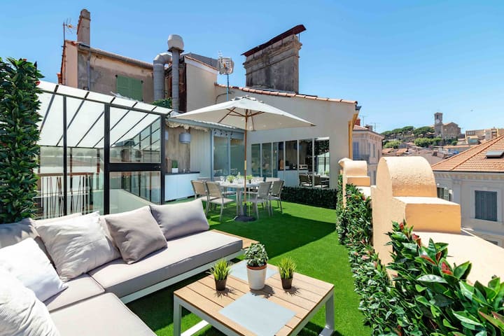 Modern & Comfortable Townhouse 300m From  Palais - Cannes