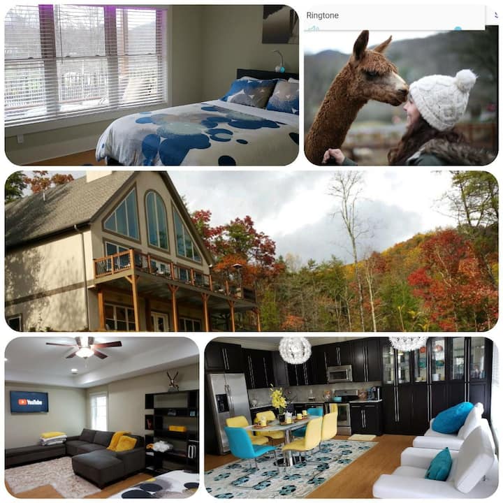 Luxury Mountain Hideout! Wineries, Hike, Relax! - Suches, GA