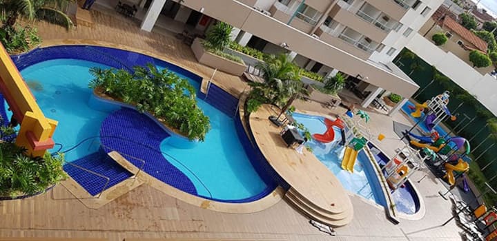 Resort Flat, 2 Badrooms With Ensuite And Balcony! - Olímpia