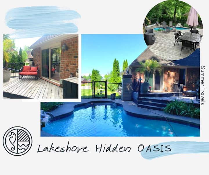 Lakeshore Hidden Oasis (Heated Pool / Jacuzzi) - Grosse Pointe, MI