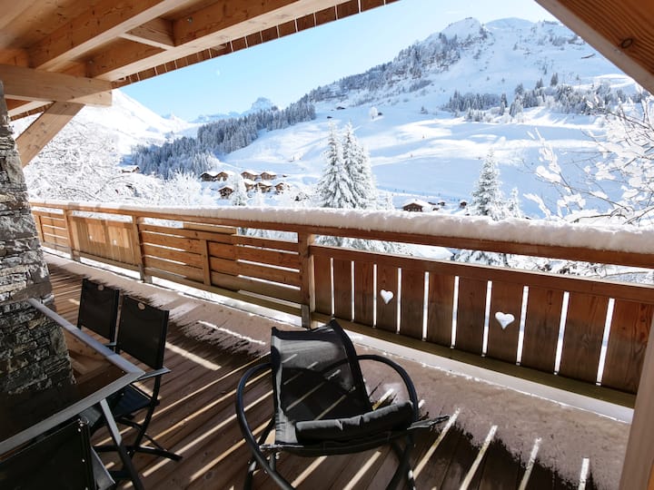 Appartement In Nieuw Chalet **** Grand-bornand Chinaillon - Le Grand-Bornand