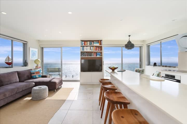 Vistas Panorámicas Al Mar Desde Todas Las Habitaciones! Impresionante Unidad De 2 Dormitorios Bondi Beach - Bondi Beach
