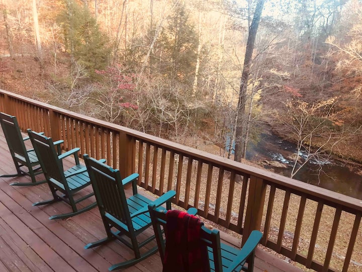 Riverfront Cabin In Horse Country - Tryon, NC