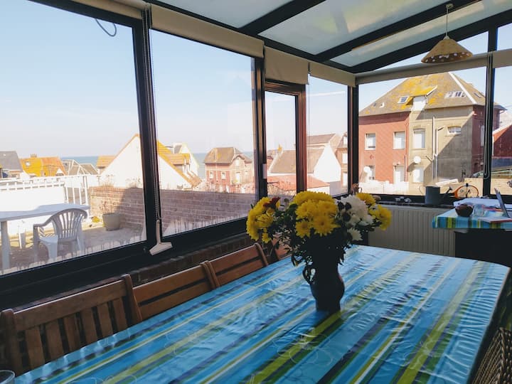 Appartement Avec Véranda, Terrasse, Vue Sur La Mer - Ault