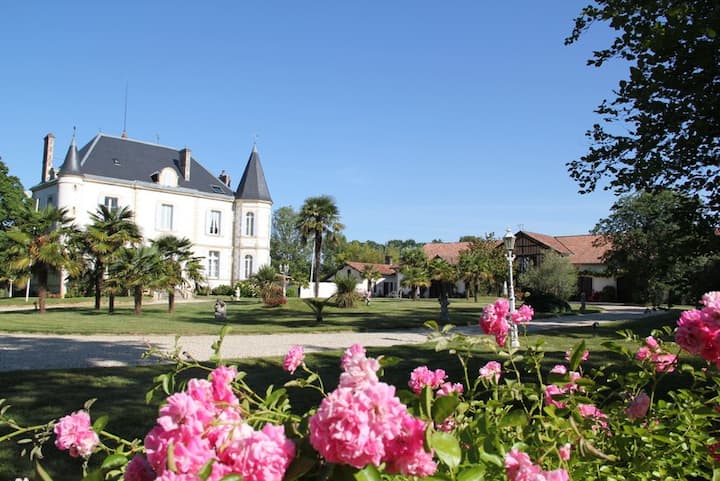 Château Bétan, Chambre Magnolia Avec Vue Sur Lac - Morcenx