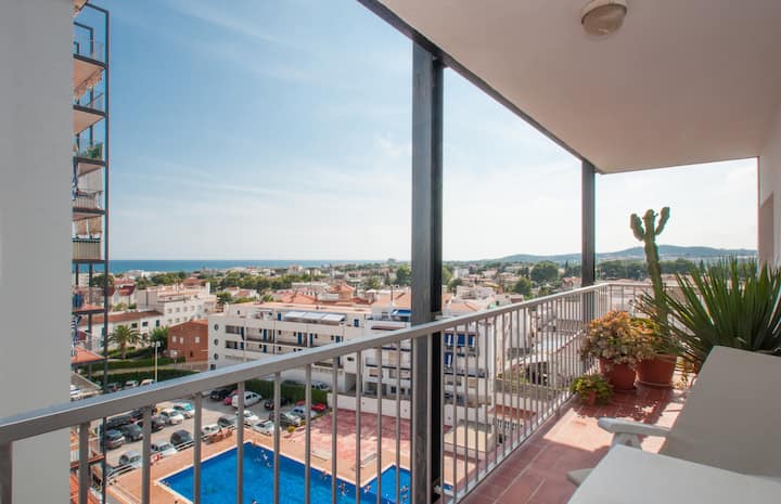 Apartment With Magnificent View Of Sea And City - Sitges