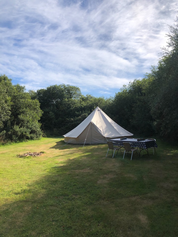 Billy Blue Bell Tent In The Cornish Countryside - St Austell