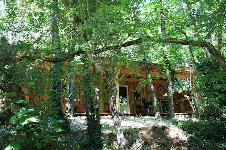 Joli Chalet Dans La Forêt Pour Une Détente Absolue - Montignac