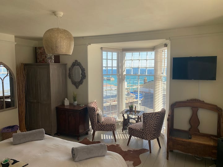 Seaforth Stylish  Superking  Room Amazing Seaviews - Saint Ives