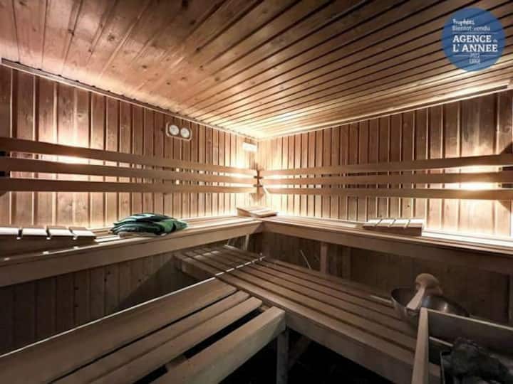 Chambres Dans Une Maison Avec Terrasse Et Sauna - Stoumont