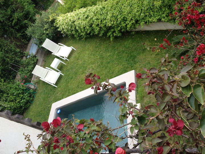 Chambre Privée Sur Jardin Dans Villa Au Calme - Cannes