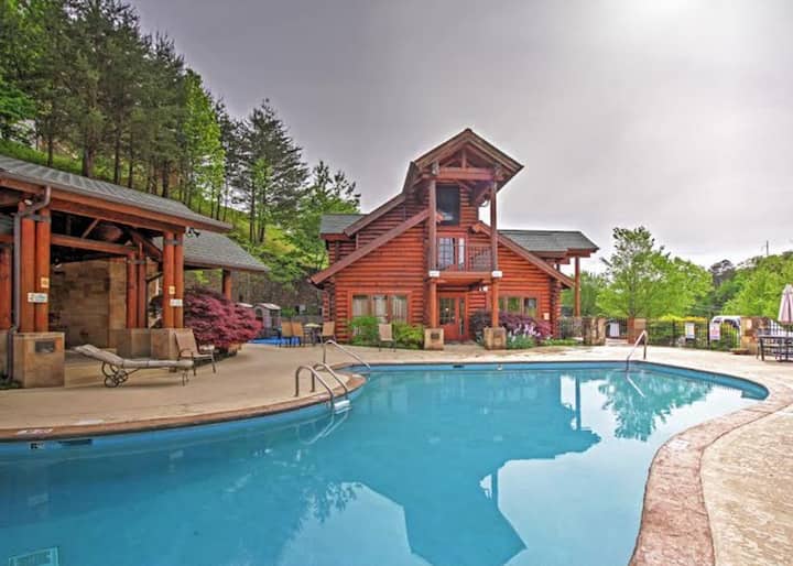 Resort Pigeon Forge Cabin- A Minutos De Dollywood-pools - Pigeon Forge