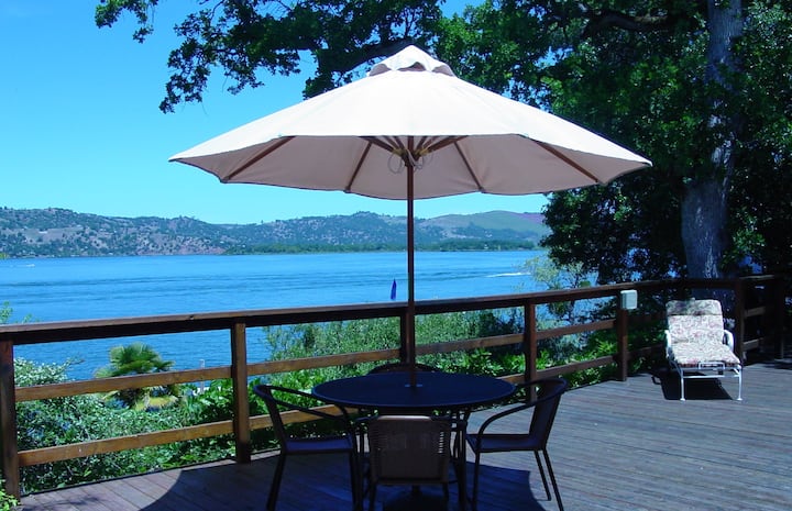 Lakefront Paradise-private Pier & Dock, Kayaks! - Clearlake, CA