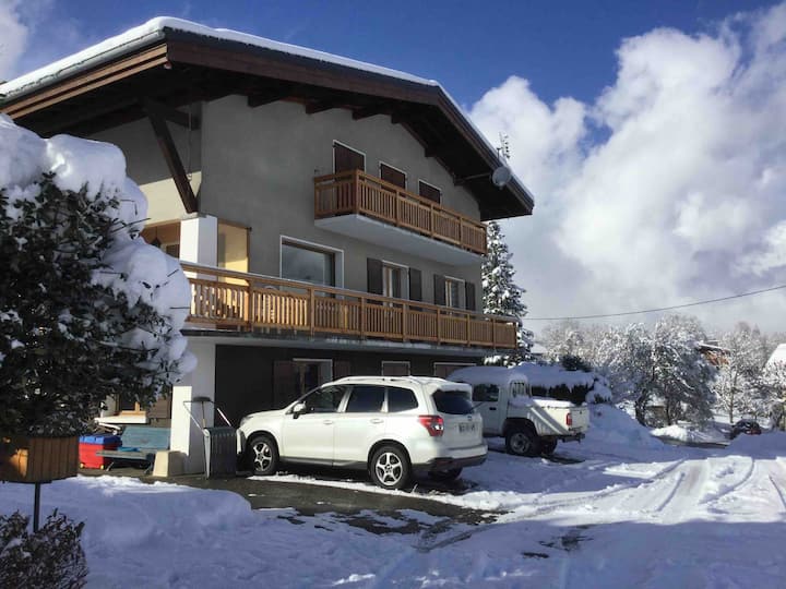 Appartement Proche Combloux Super Vue Mont Blanc - Sallanches