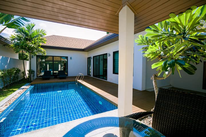Private Pool Villa 2 Bedrooms Near Big Buddha#25 - Phuket