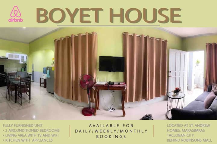 Boyet's Two Bedroom House, Tacloban City - Palo