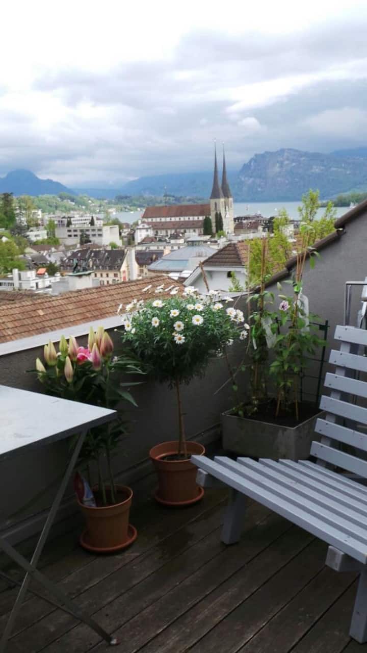 Over The Rooftops Of Luzern - Lucerna