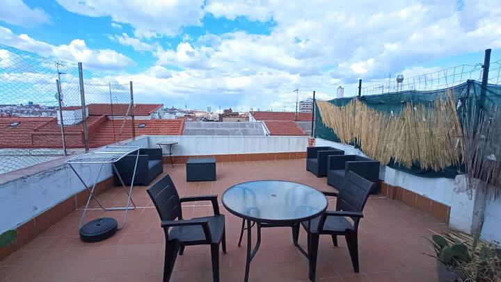 Penthouse With Huge Terrace. Great Views Of Madrid - Estación de Villaverde Alto - Madrid