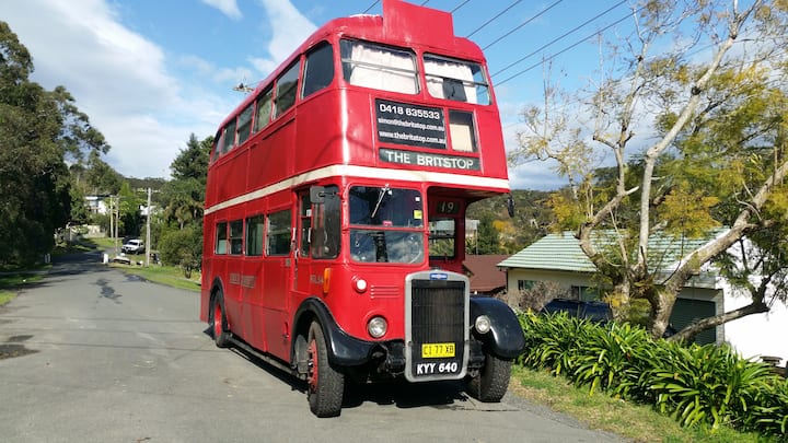 London Bus Motorhome. Wherever You Want! 8 Beds. - Stanwell Tops