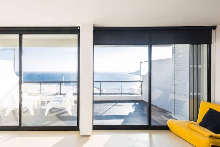 Modern Loft With Fantastic Sea View - Portinho da Arrábida