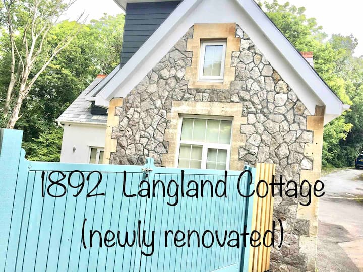 ✨ “Tranquility”✨ - 1892 Langland Renovated Cottage - The Mumbles