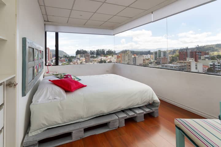Bright & Stylish Flat In Front Of Swissotel - Quito