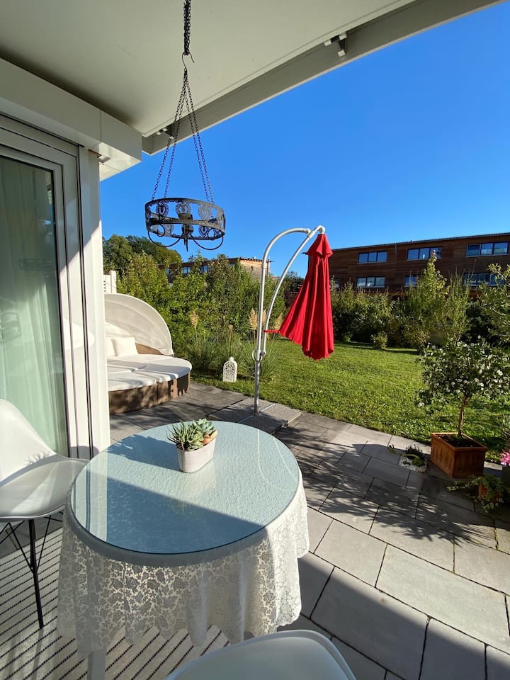 Luxuriöse Helle Wohnung Mit Süd- Terrasse - Murnau am Staffelsee