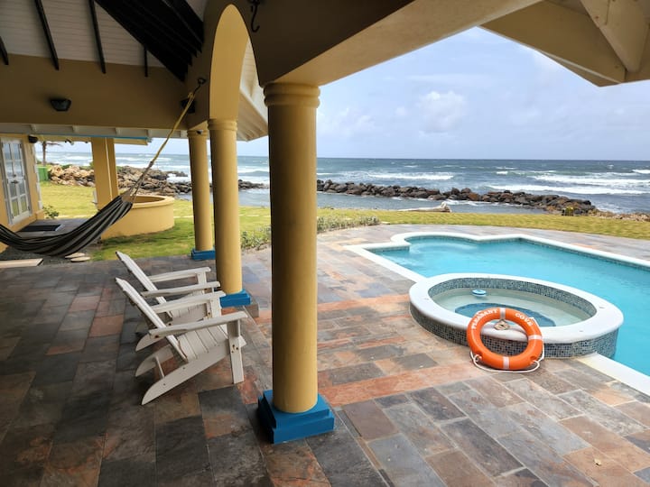 Pleasant Cove: Plantations Villa W. Private Beach - Trinidad und Tobago