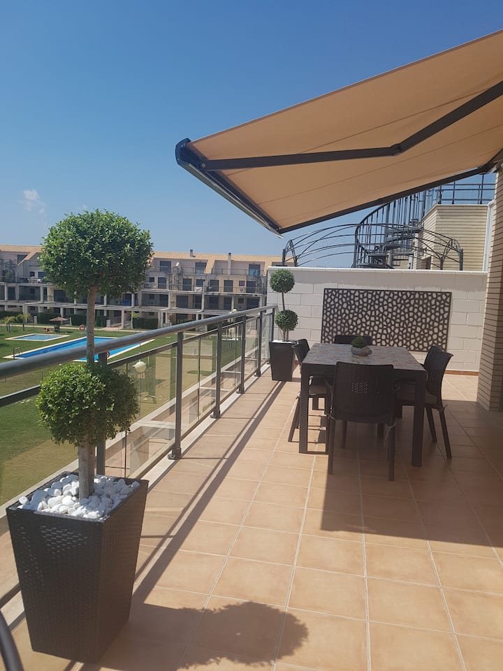 Appartement Duplex Costa Azahar Golf Panoramica - La Sénia
