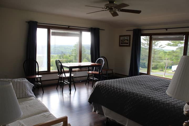 The Upstairs  With Beautiful View At Walden Farm - Moosehead Lake, ME