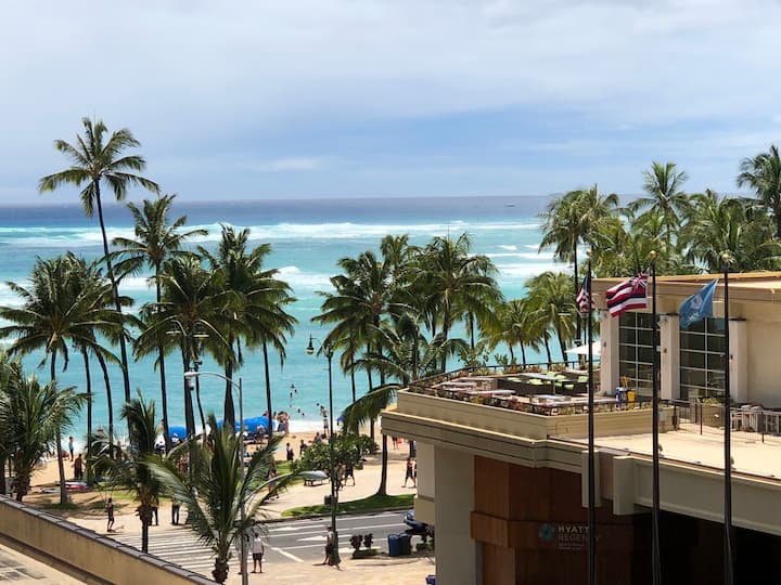 Ocean View, Half Block To Beach, Modern, Waikiki A - Kuhio Beach, HI