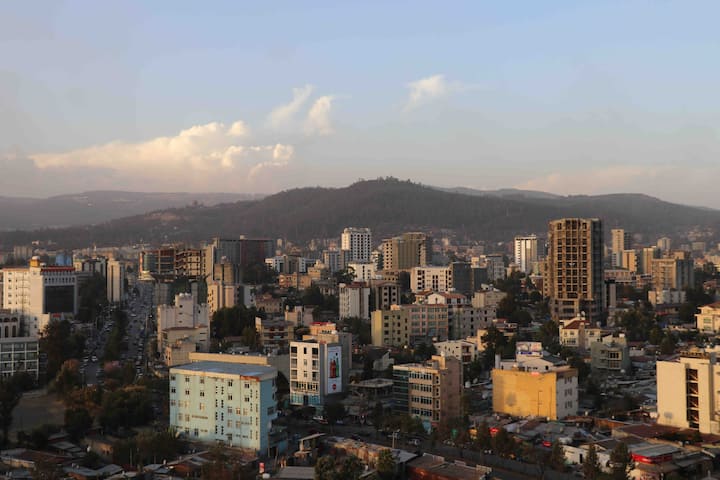 The City Sunset View Of Addis Ababa - 아디스아바바