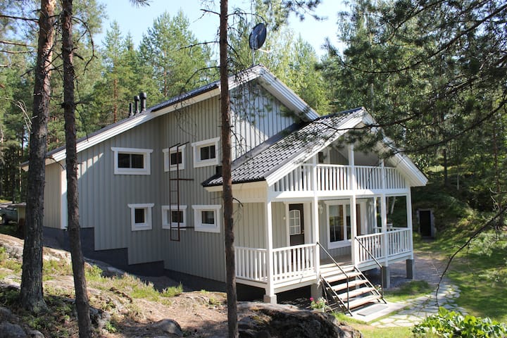 Villa Hyppykallio For 4+4 ,Free Wifi ,Saimaa Area - Kainuu