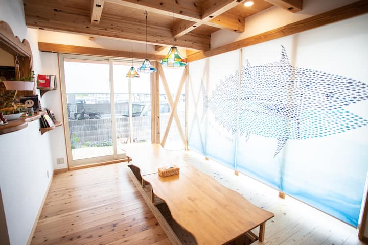 D.i.y Guest House ☆  Private Room For 3～4 Person - 고치시
