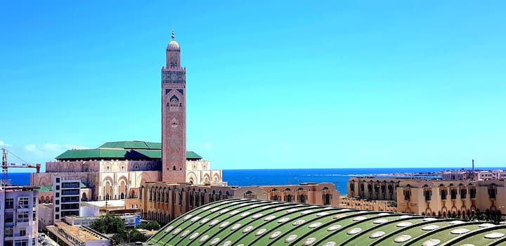 Rose Of Medina Mosque Hassan1 - Casablanca, Marocco