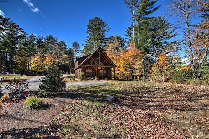 Luxurious Ski Retreat With Cozy Fireplace - Echo Lake State Park, North Conway