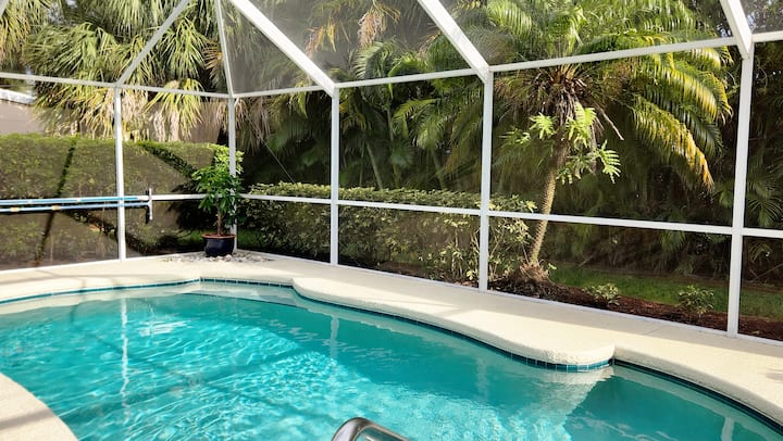 Tropical 3/2 With Private Pool,  All Yours - Sebastian, FL