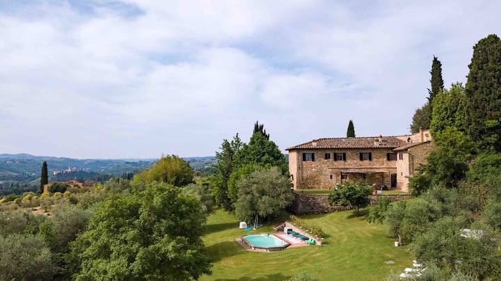 Amazing Tuscan Villa, With Private Pool, Florence - Florencja