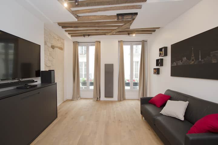 M22 Appartement Contemporain Pour 5 Personnes - Île de la Cité