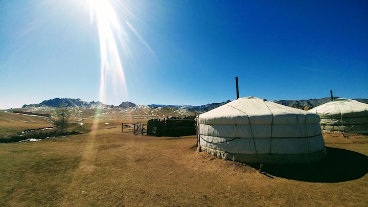 Terelj, Nomadic Family - Mongolia