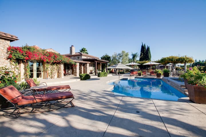 Private Entrance Suite With Vineyard Views - San Jose, CA