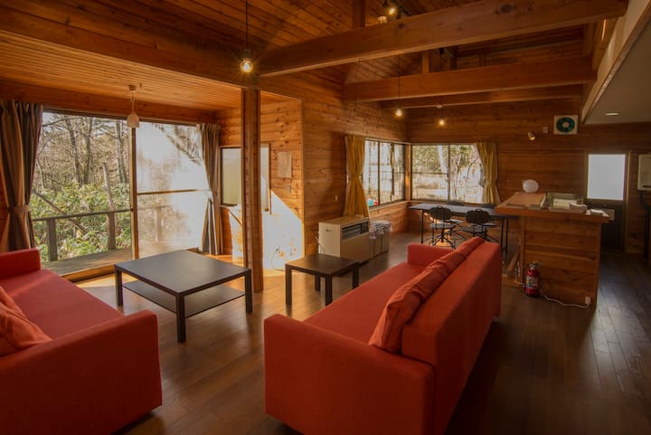 Large Lodge With Real Onsen!/for Ski And Mt./8ppl - 군마현