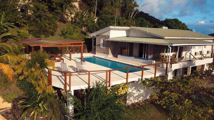 Stunning 3-bedroom Villa With Panoramic Sea View - Grenada