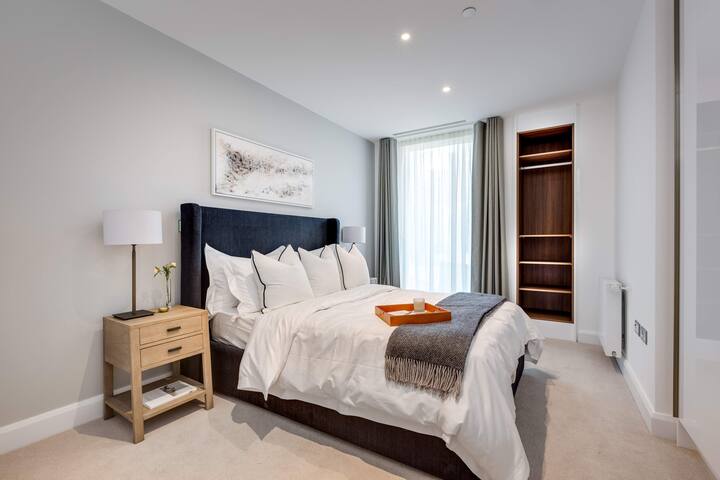 30th Floor Luxury Serviced Apartment, Canary Wharf - Stratford