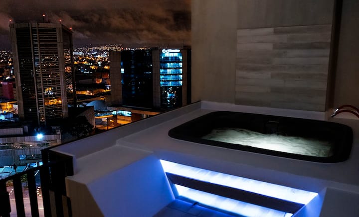 Cozy Apartment With A Hot Tub And Amazing View - Ciudad de Guatemala